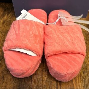 Women's Adrianna Platform Slippers - Auden™ Pink Slip on, Open Toe Size S (5/6)